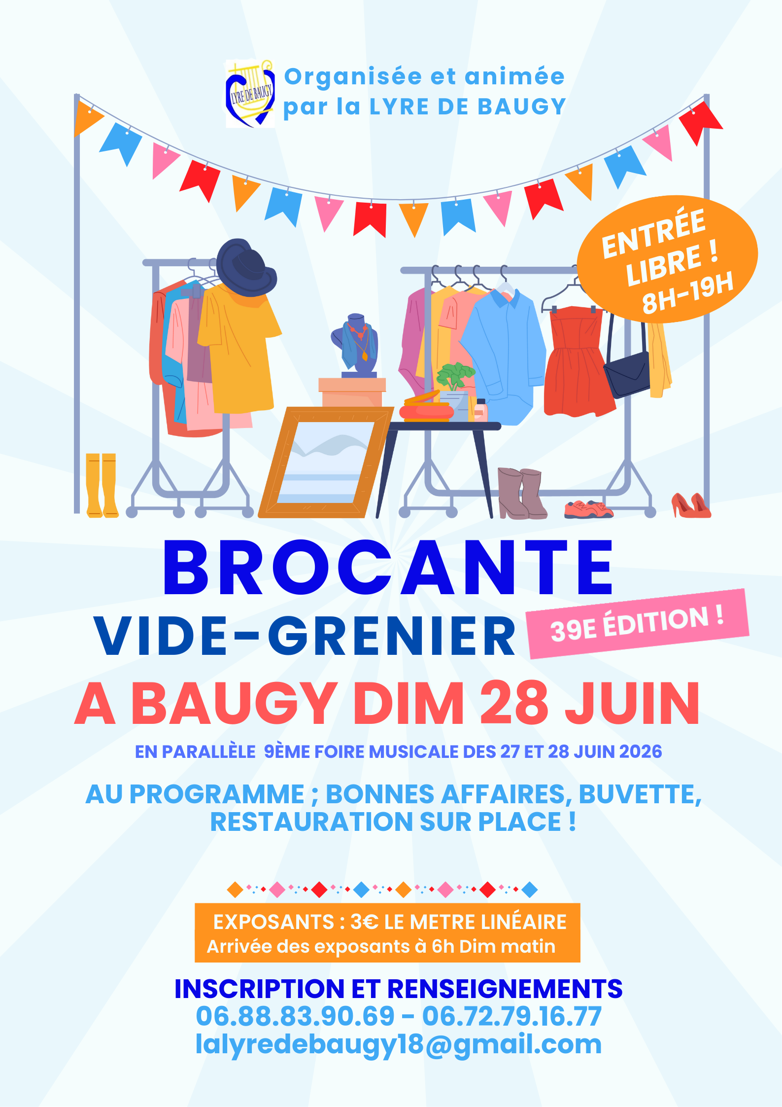 Brocante, vide-grenier